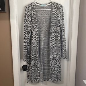 Beautiful duster cardigan from Maurice’s.